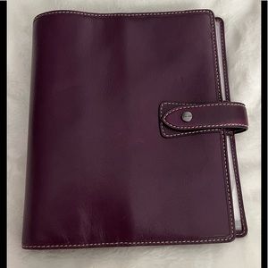 Filofax A5 Malden organizer in purple